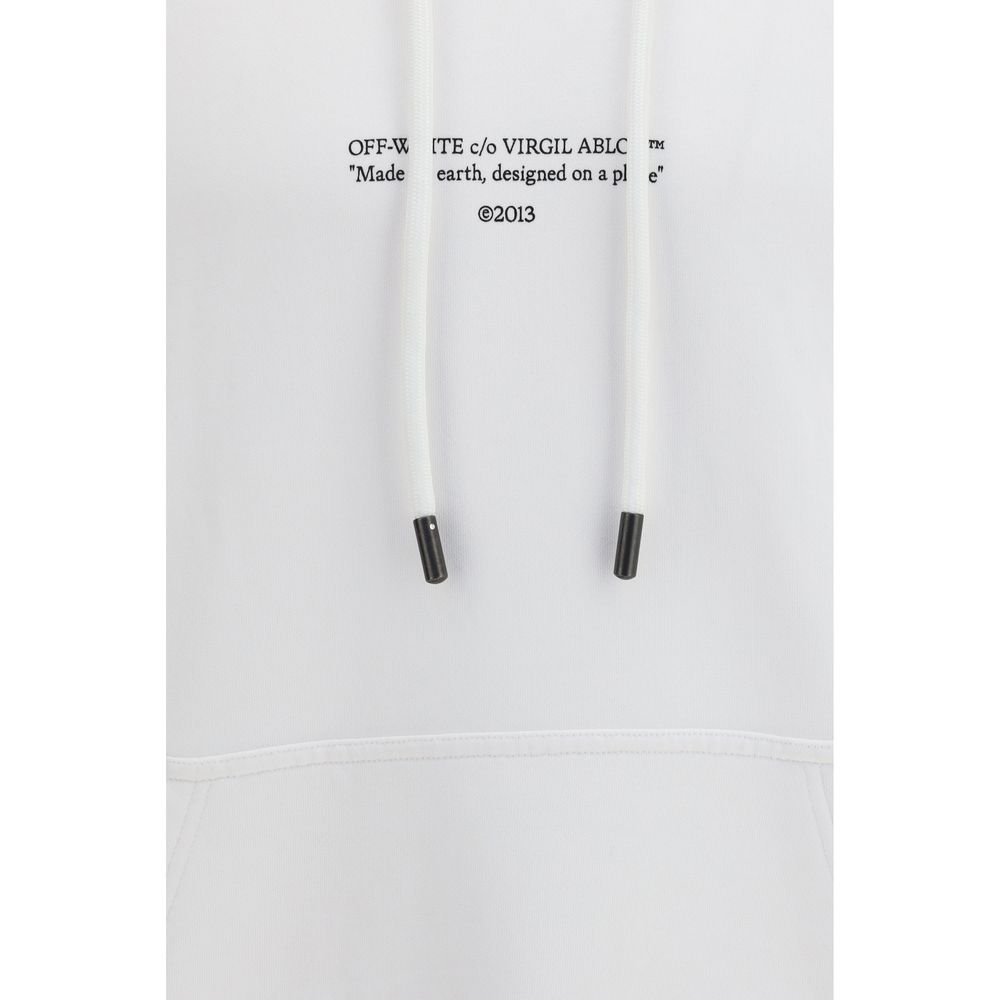 White Cotton Sweatshirt Off-White
