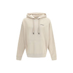 Beige Cotton Sweatshirt Off-White
