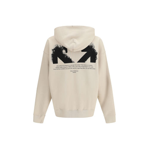 Beige Cotton Sweatshirt Off-White