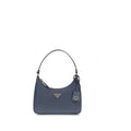 Blue Recycled Polyamide Shoulder Bag Prada