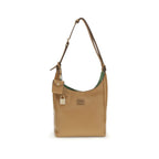 Beige Calf Leather Bos Taurus Shoulder Bag Miu Miu