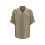 Multicolor Silk Pattern Shirt Saint Laurent
