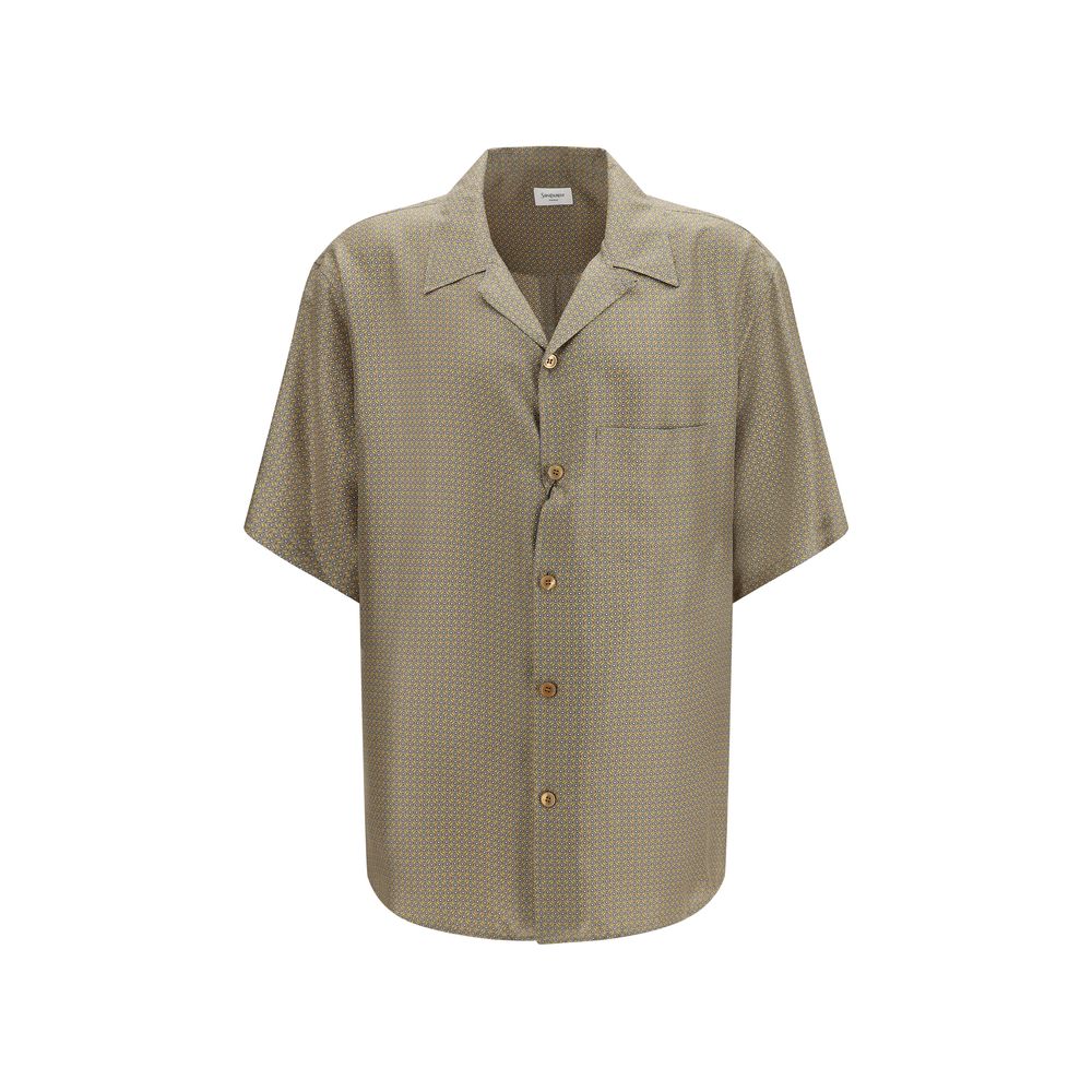 Multicolor Silk Pattern Shirt Saint Laurent