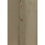 Multicolor Silk Pattern Shirt Saint Laurent