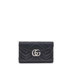 Black Calf Leather Bos Taurus Shoulder Bag Gucci