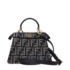 Black Fabric Handbag Fendi