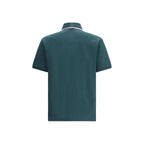 Bicolor Cotton Polo Shirt