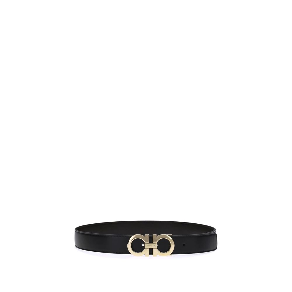 Black Calf Leather Bos Taurus Regular Belt