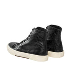 Black Calfskin High Top Sneakers Balenciaga