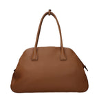 Brown Leather Shoulder Bag Prada