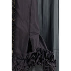 Multicolor Silk Midi Skirt Prada