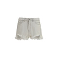 Beige Cotton Bermuda Shorts Rick Owens