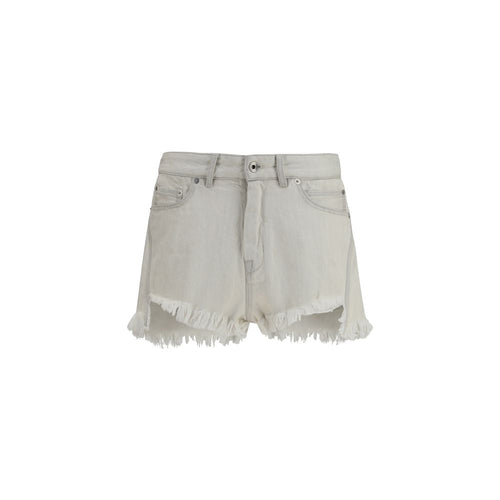 Beige Cotton Bermuda Shorts Rick Owens