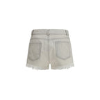 Beige Cotton Bermuda Shorts Rick Owens