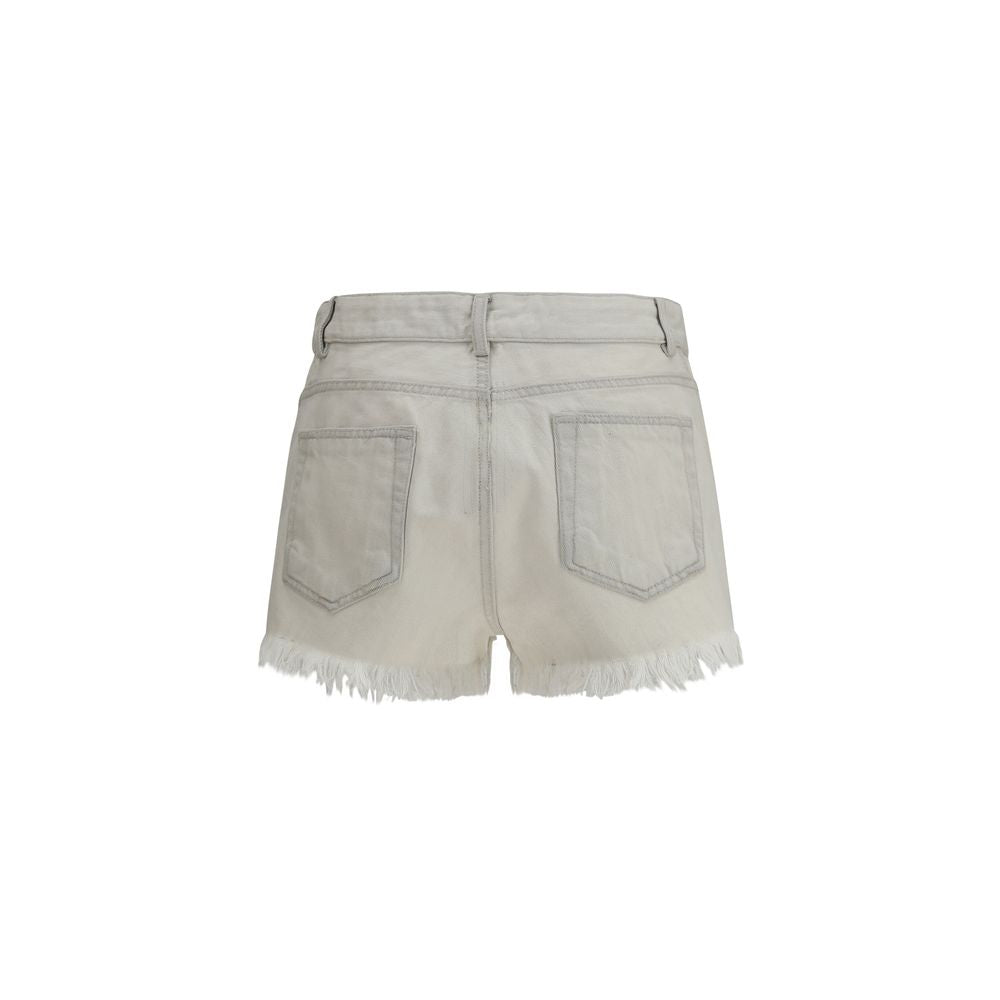 Beige Cotton Bermuda Shorts Rick Owens