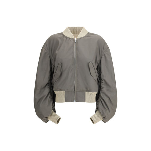 Beige Lamb Ovis Aries Aries Bomber