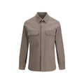 Brown Denim Shirt Rick Owens