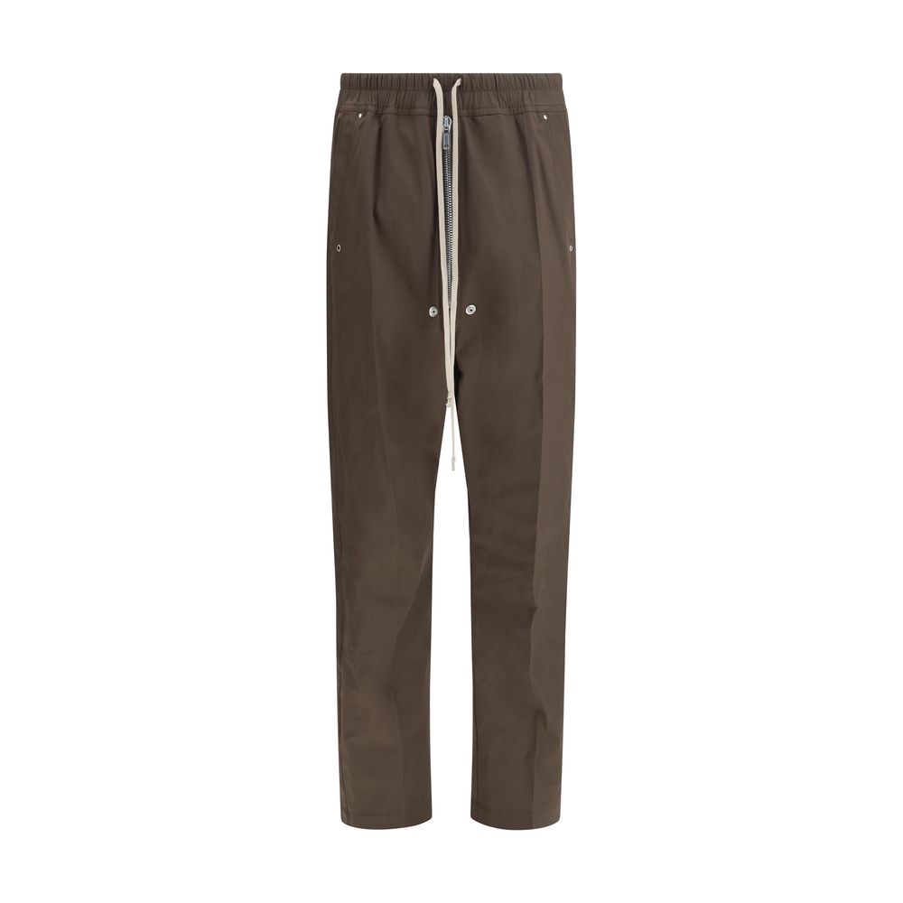 Brown Cotton Cargo Pants Rick Owens