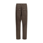Brown Cotton Cargo Pants Rick Owens