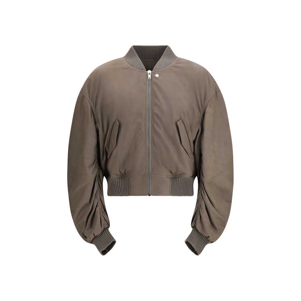 Gray Lamb Ovis Aries Aries Bomber Rick Owens