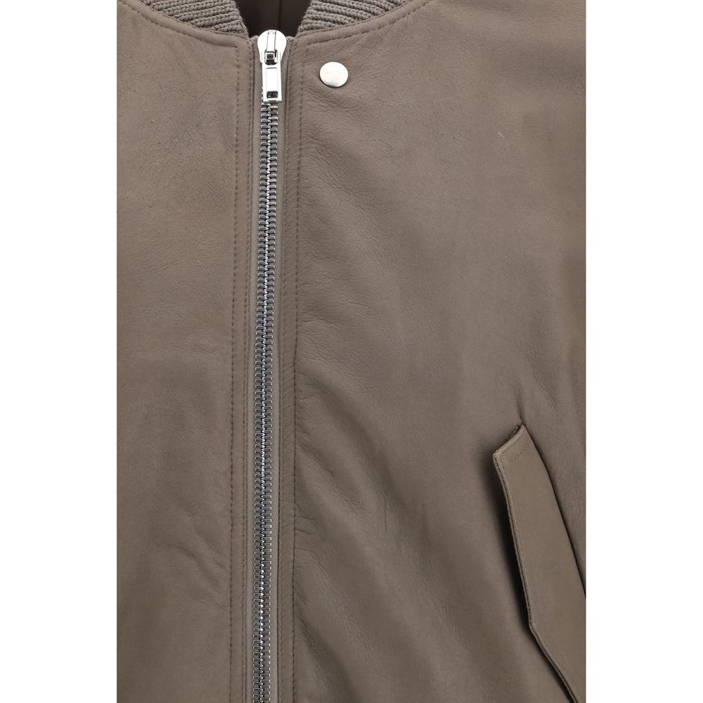 Gray Lamb Ovis Aries Aries Bomber Rick Owens
