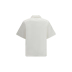 White Cotton Shirt Prada