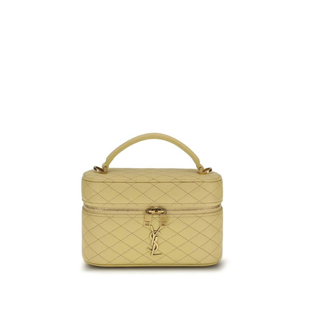 Bicolor Calf Leather Bos Taurus Handbag Saint Laurent