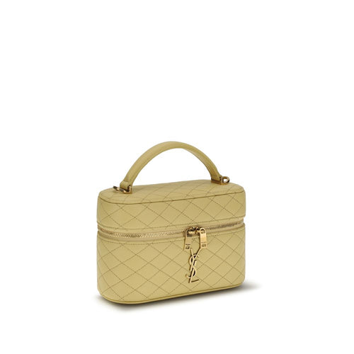 Bicolor Calf Leather Bos Taurus Handbag Saint Laurent
