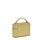 Bicolor Calf Leather Bos Taurus Handbag Saint Laurent