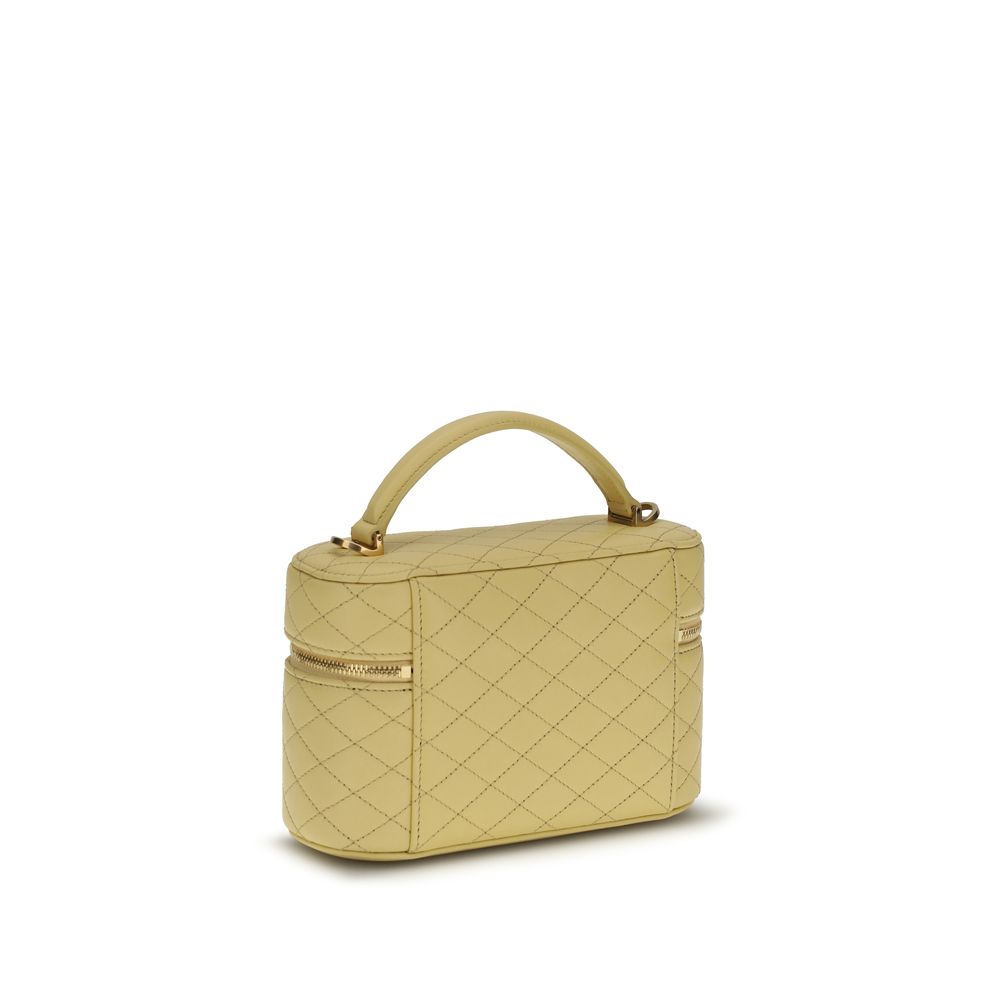 Bicolor Calf Leather Bos Taurus Handbag Saint Laurent