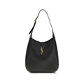 Black Calf Leather Bos Taurus Shoulder Bag Saint Laurent