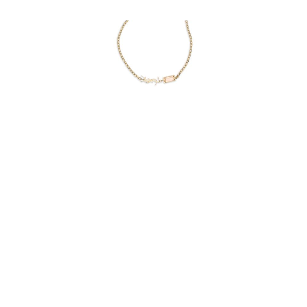 Gold Brass Bracelet Saint Laurent
