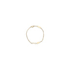 Gold Brass Bracelet Saint Laurent