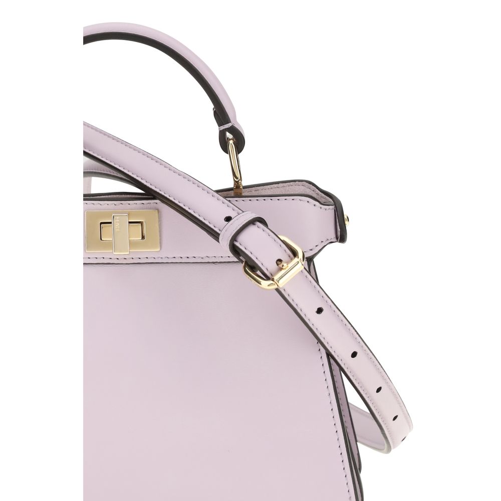 Purple Calf Leather Bos Taurus Handbag Fendi