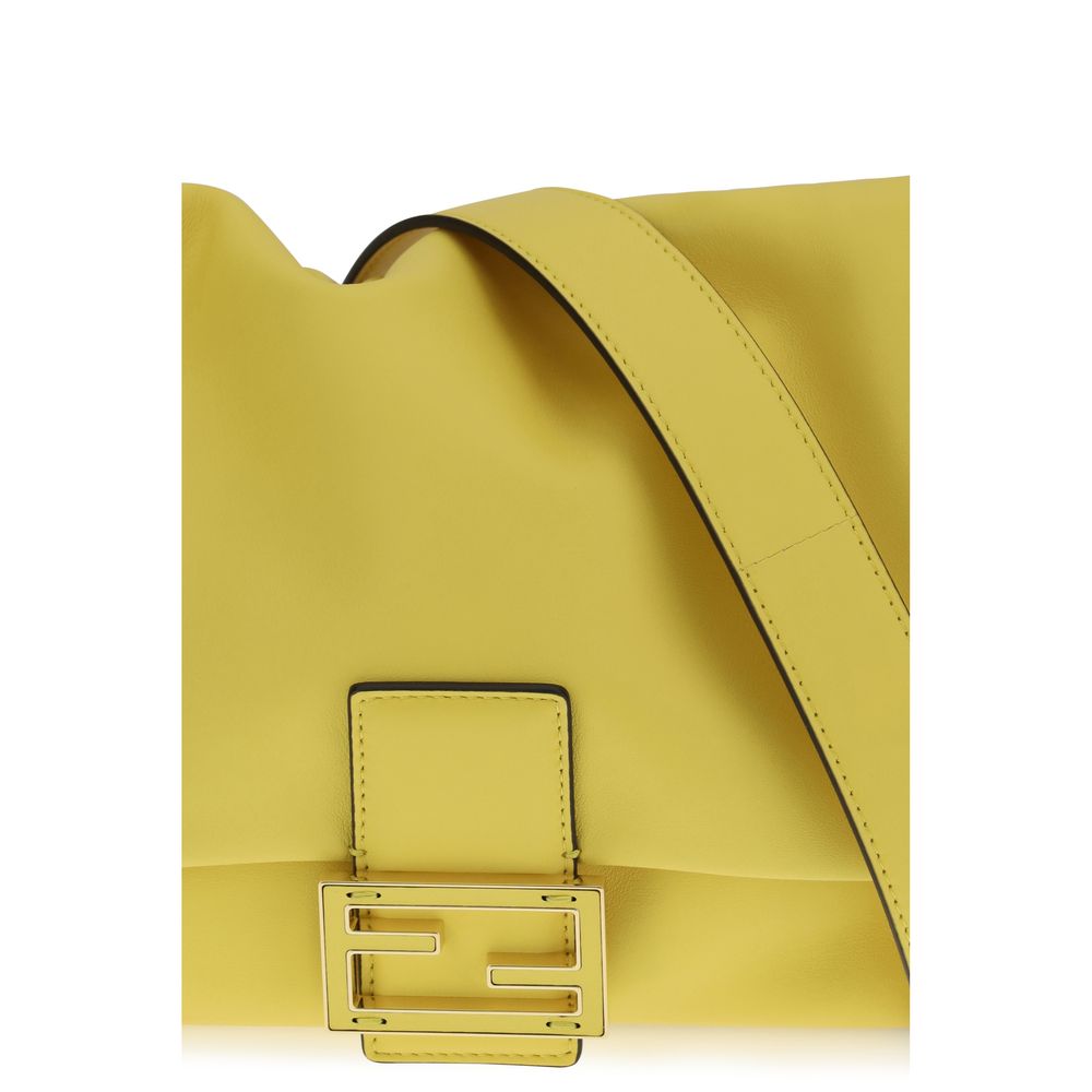 Bicolor Lamb Ovis Aries Aries Shoulder Bag Fendi