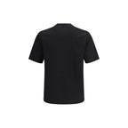 Black Cotton T-Shirt Saint Laurent