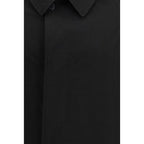 Black Cotton Coat Prada