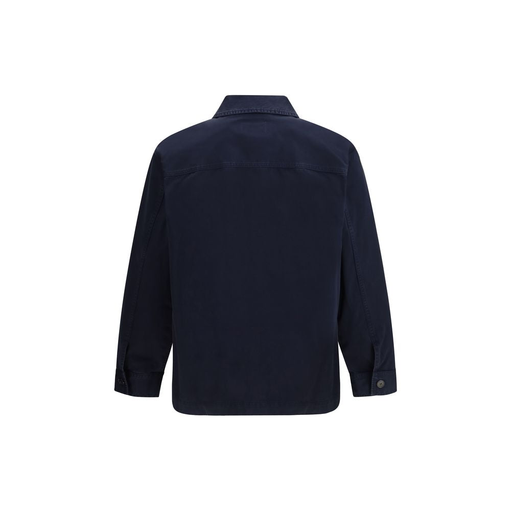 Blue Cotton Denim Jacket Saint Laurent