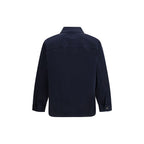 Blue Cotton Denim Jacket Saint Laurent