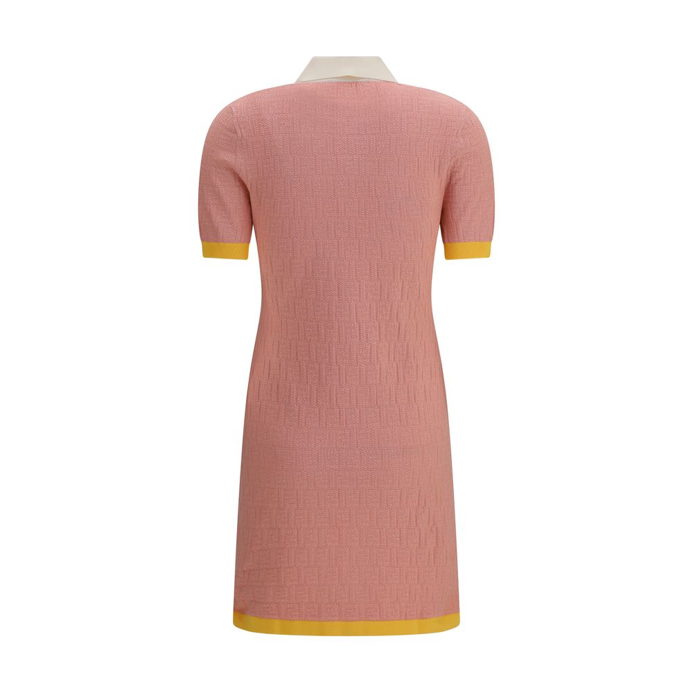 Multicolor Polyamide Casual Dress Fendi