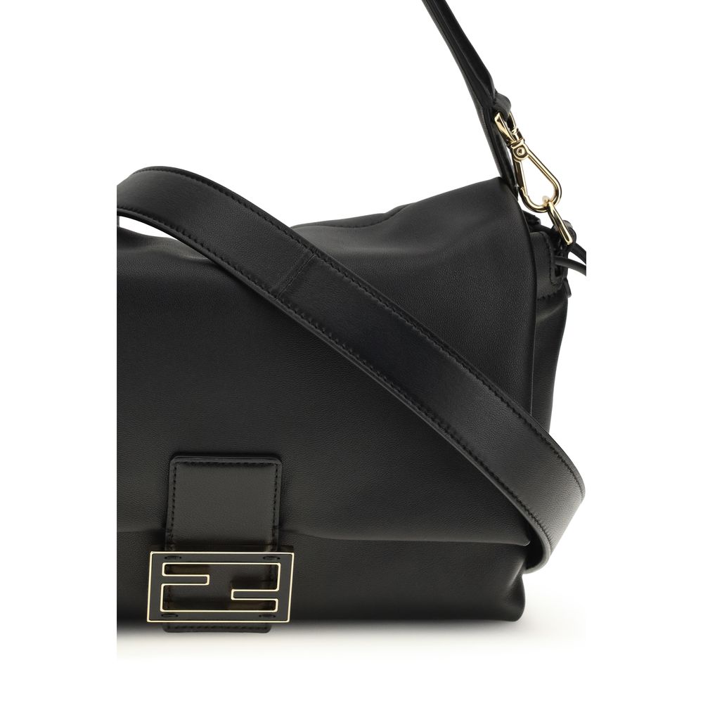 Black Lamb Ovis Aries Aries Shoulder Bag Fendi