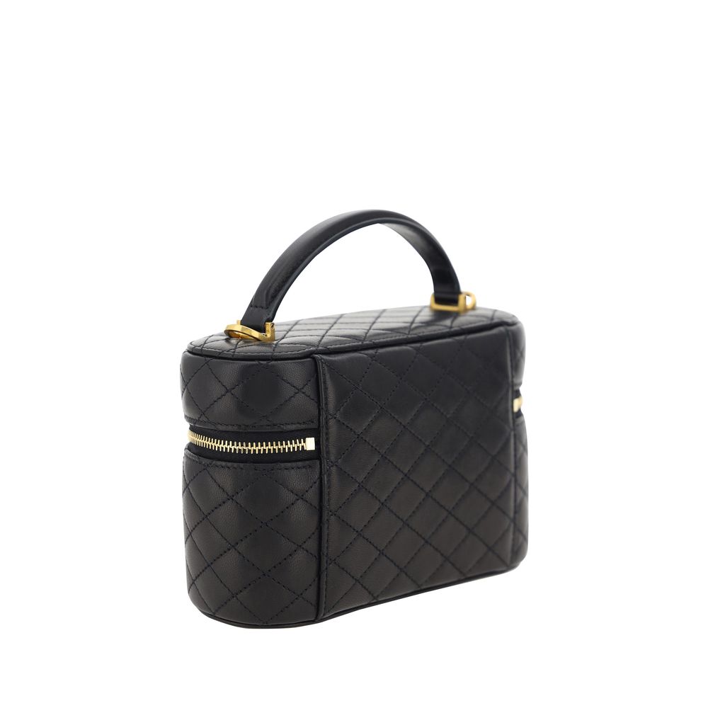 Black Calf Leather Bos Taurus Handbag Saint Laurent