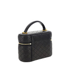 Black Calf Leather Bos Taurus Handbag Saint Laurent