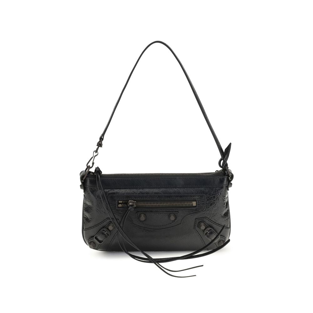 Black Lamb Ovis Aries Aries Shoulder Bag Balenciaga