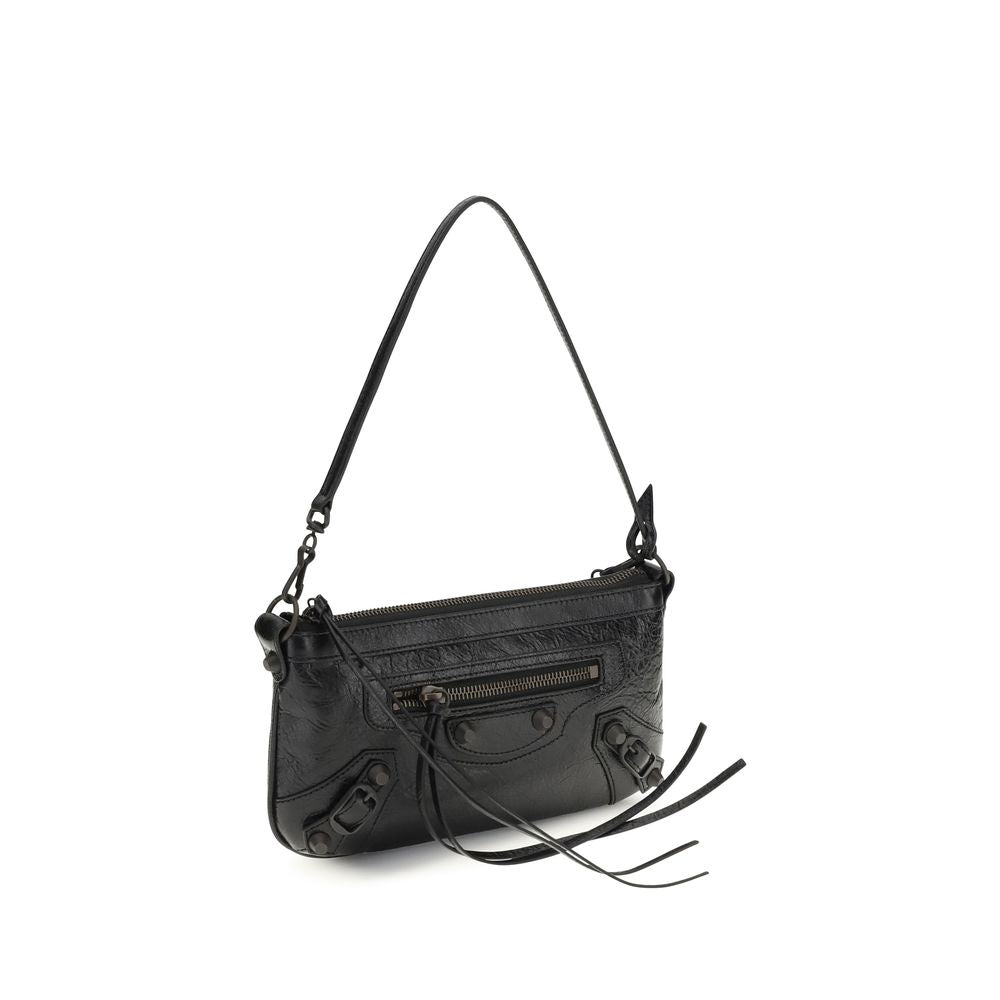 Black Lamb Ovis Aries Aries Shoulder Bag Balenciaga