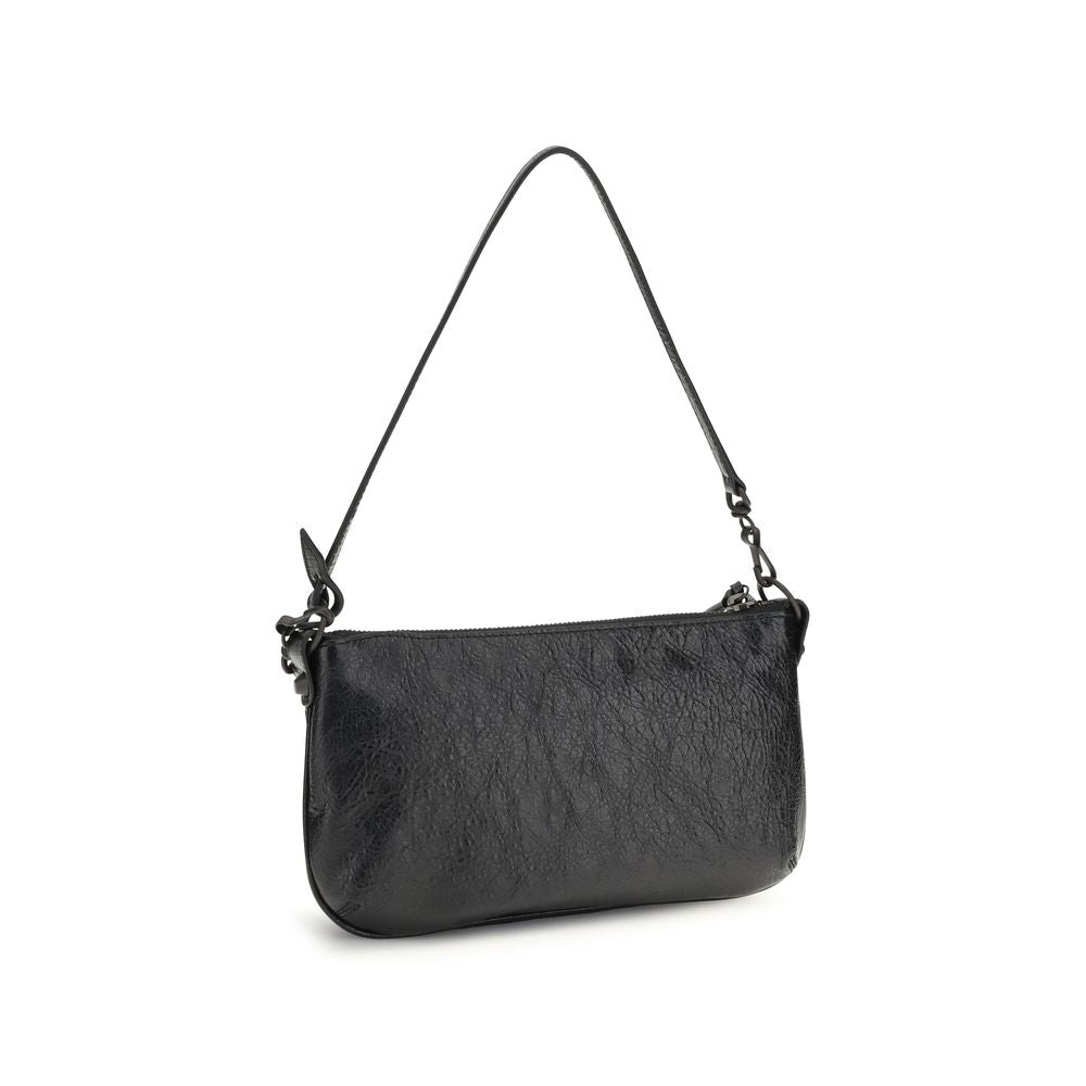 Black Lamb Ovis Aries Aries Shoulder Bag Balenciaga