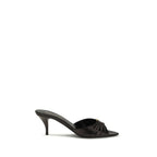 Black Calf Leather Bos Taurus High Heel Pumps Saint Laurent