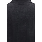 Black Cotton Casual Dress