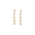 Gold Brass Earrings Chloé