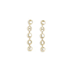 Gold Brass Earrings Chloé